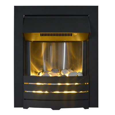 Helios Adam 48.5cm W Electric Fireplace Insert with 6824.28 BTU