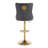Swivel Adjustable Height Counter Stool With Metal Frame-562932342-562932298