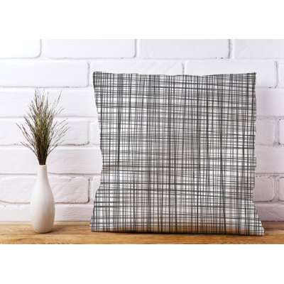 Klara Abstract Square Cushion