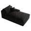 Y139-R-SLEEPER-NOIR Canapé-lit droit noir