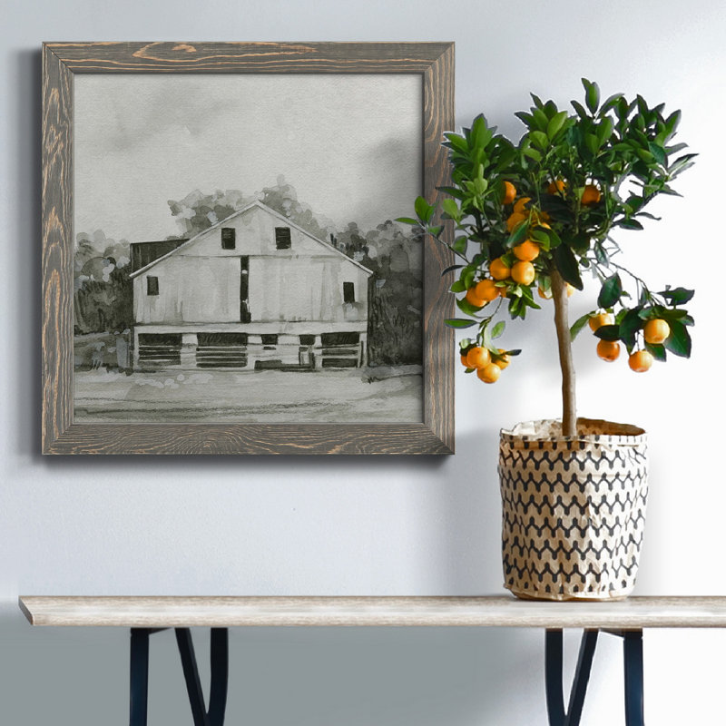 Toile encadrée solennelle I-Premium, H 35,5 po x l 35,5 po x P 1,5 po, Cadre gris