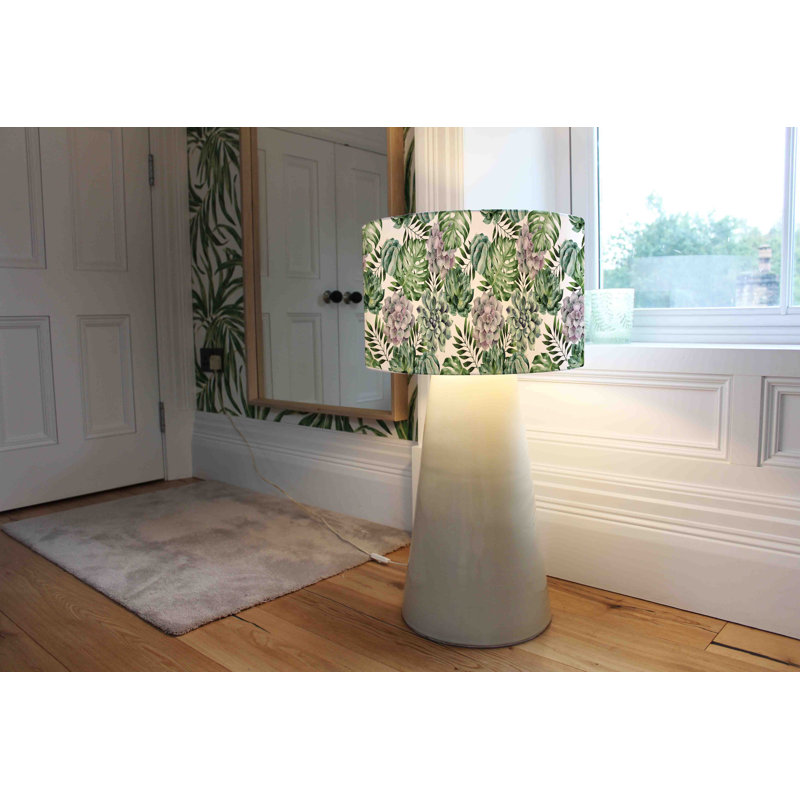 Cotton Drum ( Uno ), 22cm H x 25cm W x 25cm D