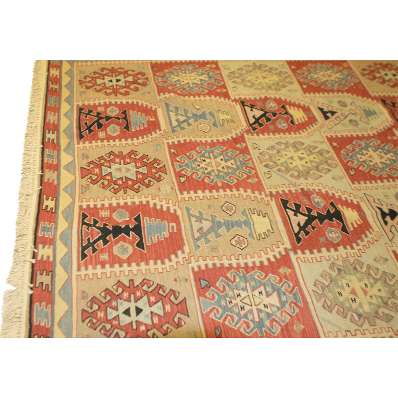 Tapis multicolore de haute qualité noué à la main