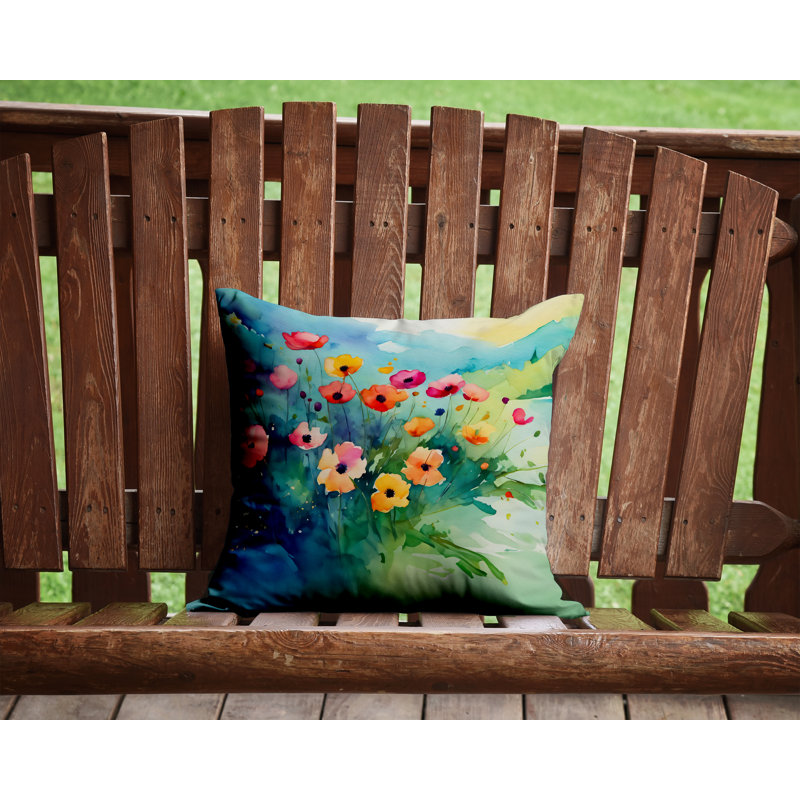 Coussin décoratif intérieur / extérieur Autre / Sans motif, H 14 po x l 14 po