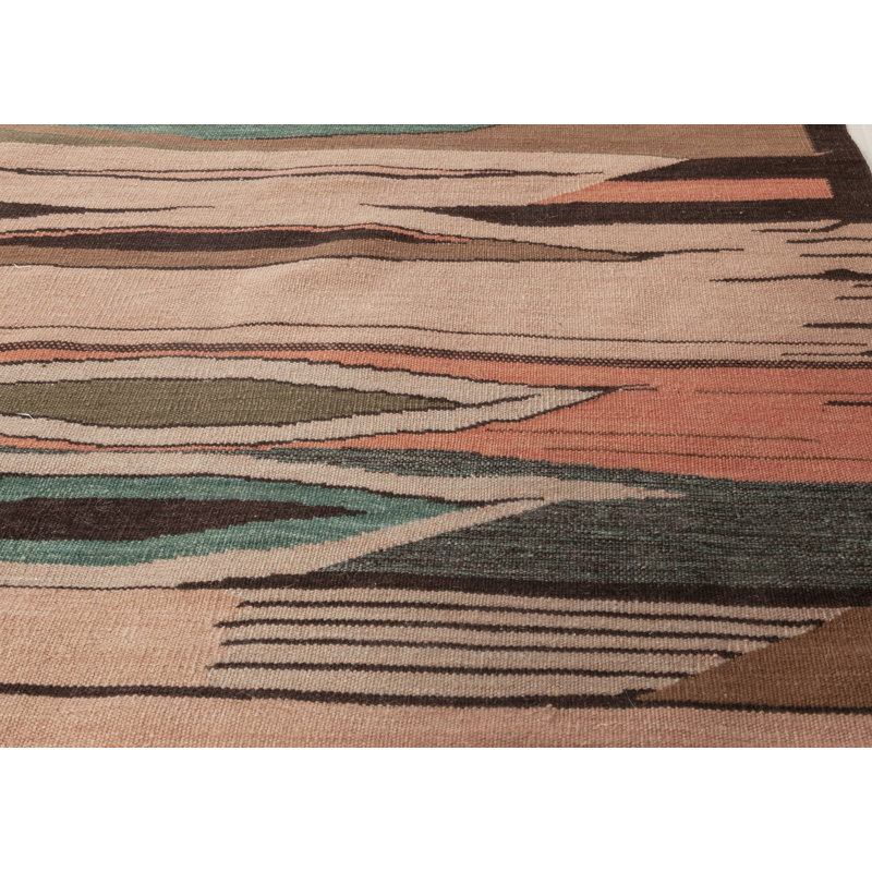 One-of-a-Kind Rectangle 4' X 6' Flatweave Area Rug