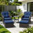 Anahit 5-Piece Outdoor Conversation Seating Group with Cushions-799647327