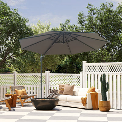 Parasol en porte-à-faux Deniah