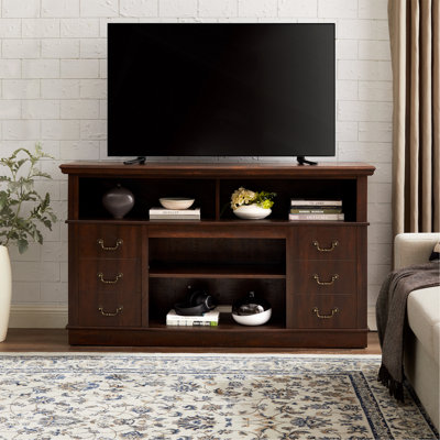 Farmhouse TV Stand for TVs up to 65", Entertainment Center, TV Console