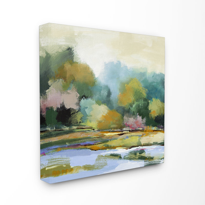 « spring matinée selst view », reproduction d’art, H 24 po x l 24 po, Toile