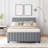 Velvet Upholstered Platform Bed with Trundle-106492949-112511389
