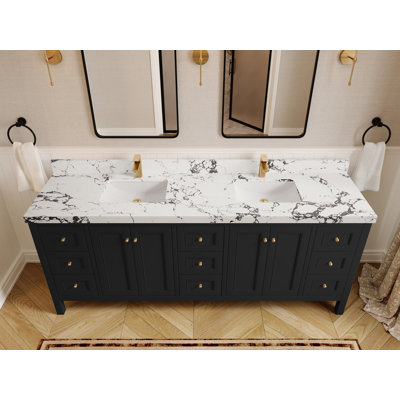 84 po Nashville X P 22 po De salle de bain Quartz