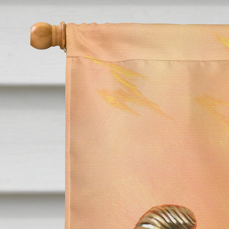 Drapeau de maison Hvidovre Sheltie Halloween en polyester à 2 faces 3 x 2 pi, Bouledogue anglais - automne