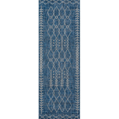 Tapis bleu Momeni Villa Monaco
