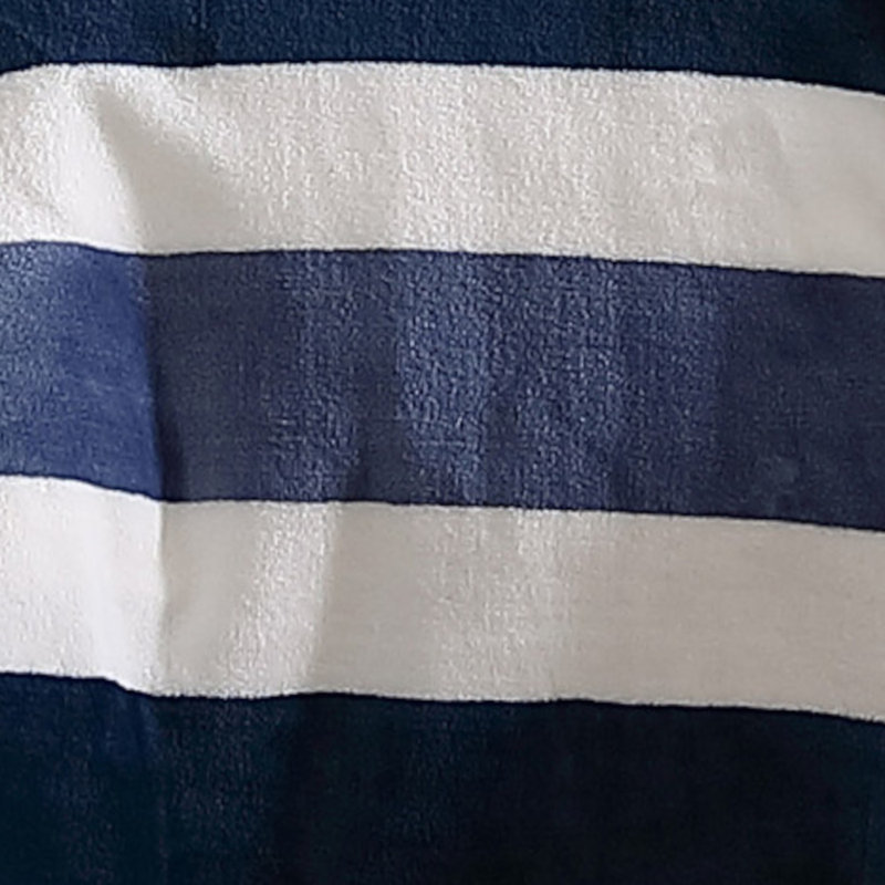 Nautica Printed Ultra Soft Plush Printed Fleece Blanket, Twin, Navy Blue/White