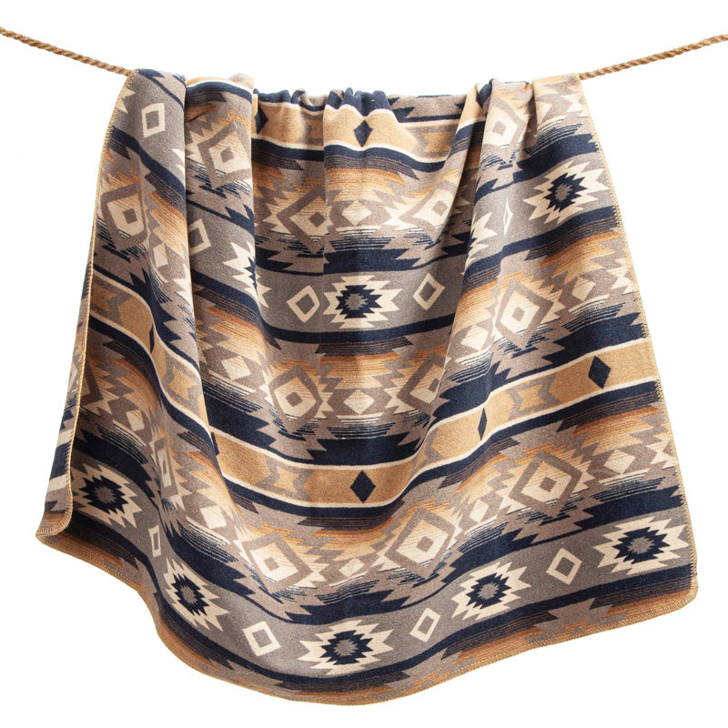 Jeté en mélange de laine Taos, 50 po x 60 po