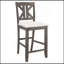 Tabouret de bar gris et kaki clair Barn (ensemble de 2)