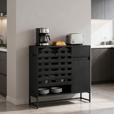 Buffet de rangement avec grand espace, armoire, tiroir, multifonctionnel pour la cuisine, la salle à manger et le vestibule