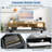 Electric Standing Desk With 2 Drawers Monitor Stand Storage Shelf-276610810-276610808
