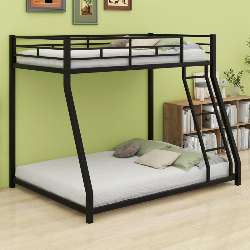 Lit superposé standard Locklin, Noir