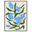 «Colette Blue Tulips Print» par Camilla Bergqvist-109543238-109543244
