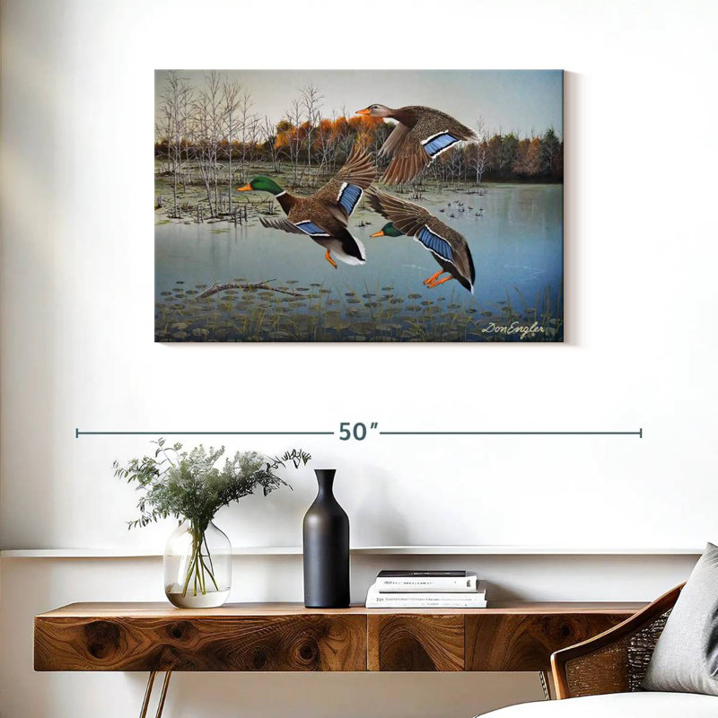 Landing Zone, 24" H x 36" W