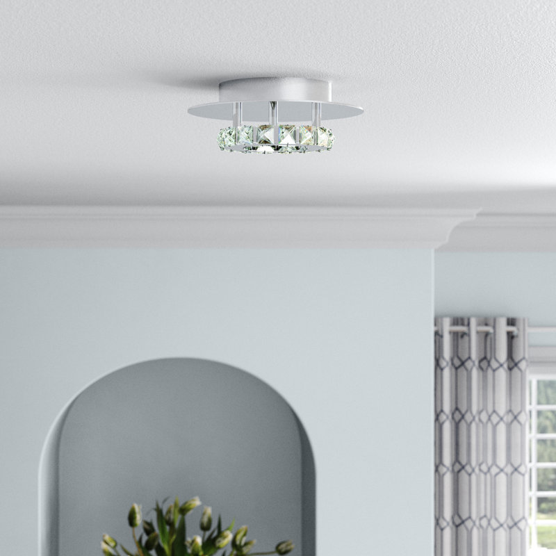 Tarren Glass LED Flush Mount