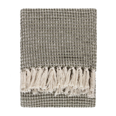 Lorne Waffle Throw Blanket