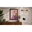 Woman in Thought Modern - Framed Print-1008874499-1008874500