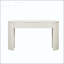 Console moderne avec design cannelé et plateau ovale-1488101582