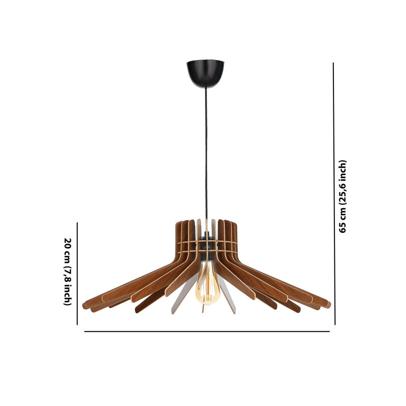 Chriselle - Light Natural LED Pendant
