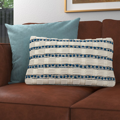 GC384-012020 Textured Cotton Blend Throw Pillow