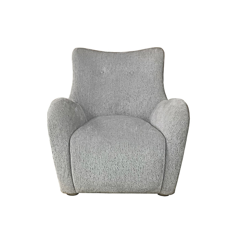Fauteuil d'appoint pivotant rembourré
