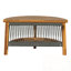 Ensemble de canapés d'extérieur 3 pièces avec 2 canapés demi-cercle et une table basse-1654272043