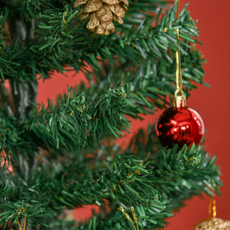 Arbre de Noël artificiel vert, 6'