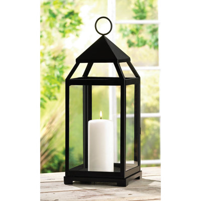 LARGE CONTEMPORARY CANDLE LANTERN