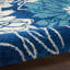 Tapis bleu / crème Rhudine-2000767869