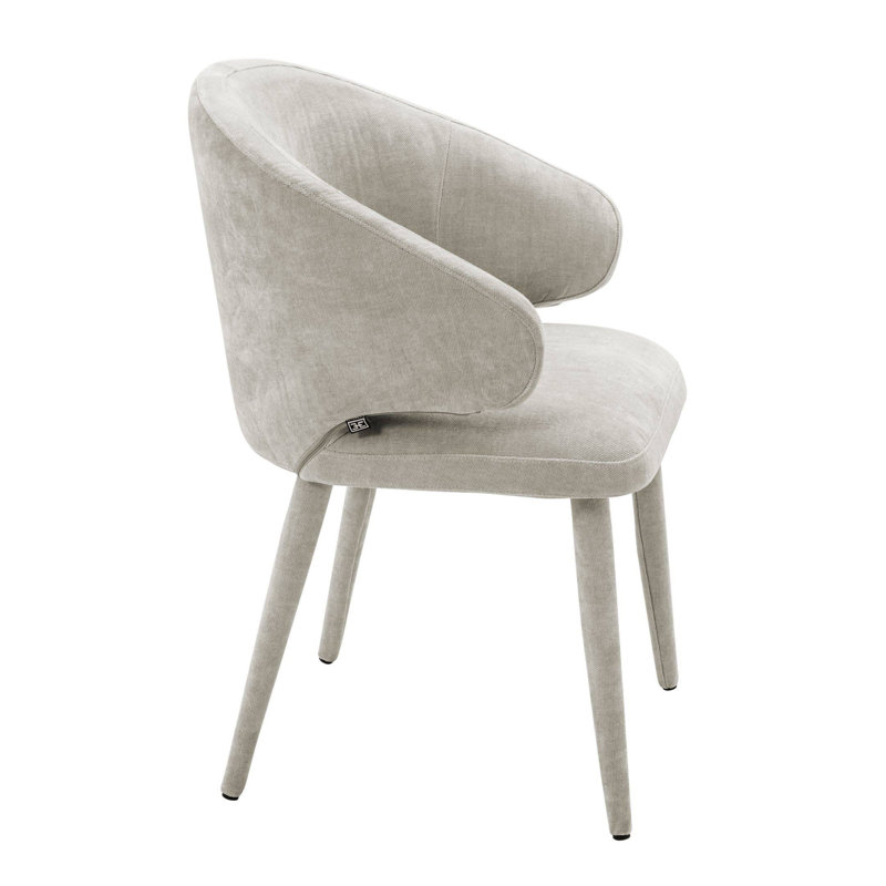 Cardinale Upholstered Arm Chair, Sand
