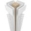 Colonne carrée Westmore Craftsman-70921092
