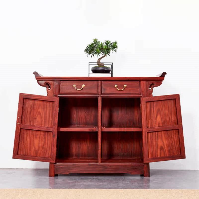 Household Fully Solid Wood Sideboard