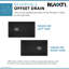 30" L x 18" W Farmhouse Kitchen Sink-2030092027