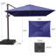 Parasol en porte-à-faux de patio 10 x 13 pi avec base lestée-373335933