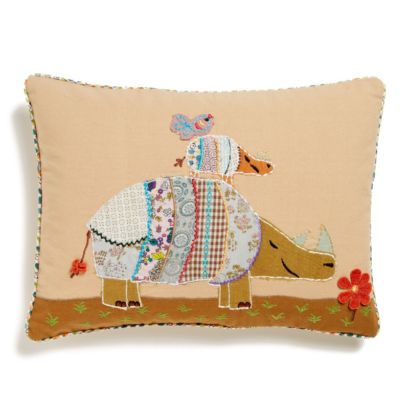 Rhino Rectangular Pillow Cover & Insert