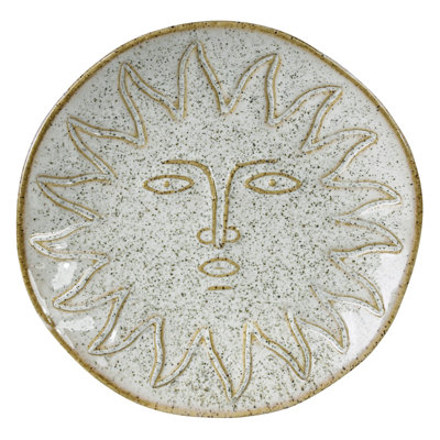 Plateau en céramique Sun Face