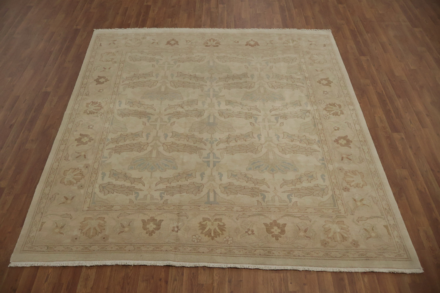Wildon Home® Traditional Ziegler Vegetable Dye Area Rug 8x8 Floral ...