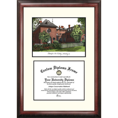 NCAA College of William and Mary Scholar Diploma Picture Frame
