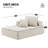 Special-Shaped Frame For Oversized Modular U Shaped Sectional Sofa,Luxury Boucle Floor Couch,Convertible Compressed Couch,Spacious Foam-Filled Sofa For Living Room,2 Colors
