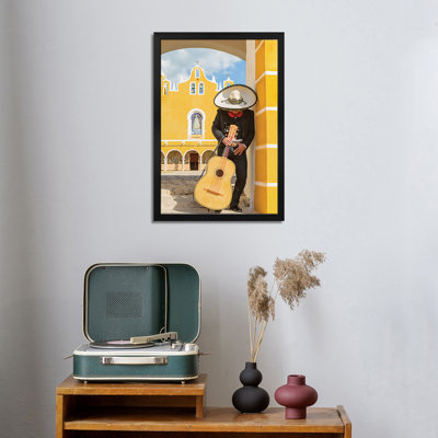 Mexican Mariachi Premium Framed Poster by Matteo Colombo