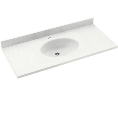 Plateau de meuble-lavabo simple 49 po Chesapeake