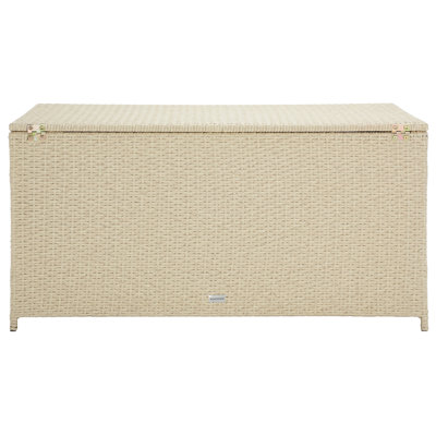 Latitude Run® Oliveira 46.5'' W 50 Gallons Water Resistant Wicker Deck Box