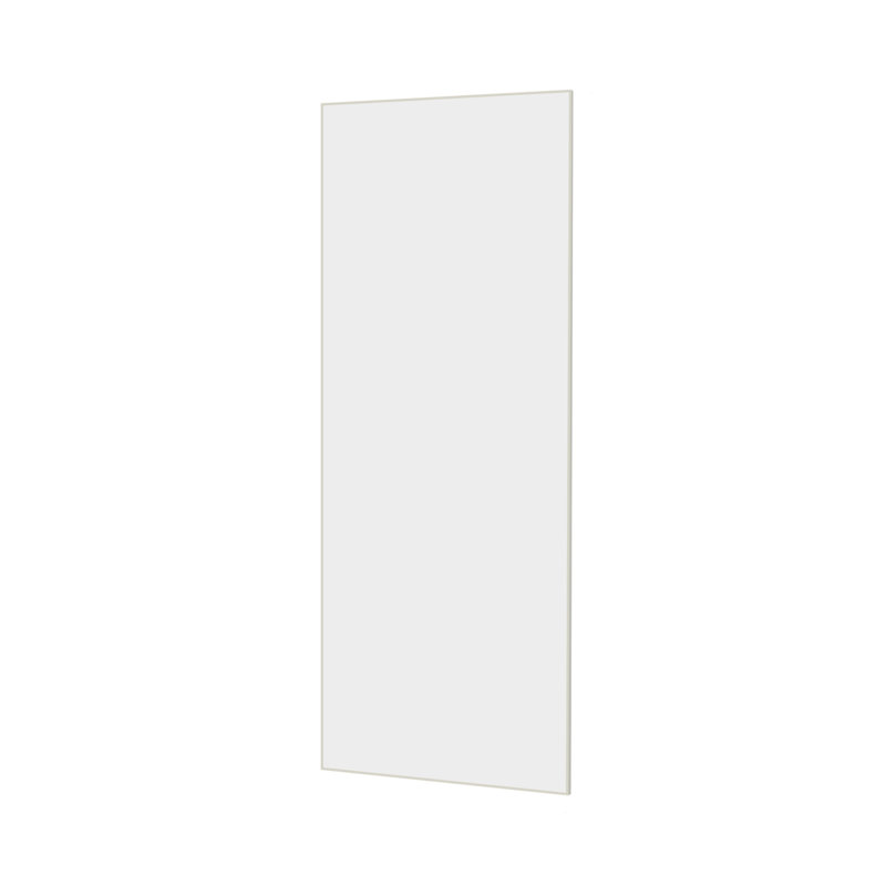 70" X 31" Full Length Mirror White  Aluminum Alloy Frame, Leaning Or Wall Mounted, High Definition, Shatter-Proof, Ideal For Bedroom, Living Room, Corridor - Modern Home Decor